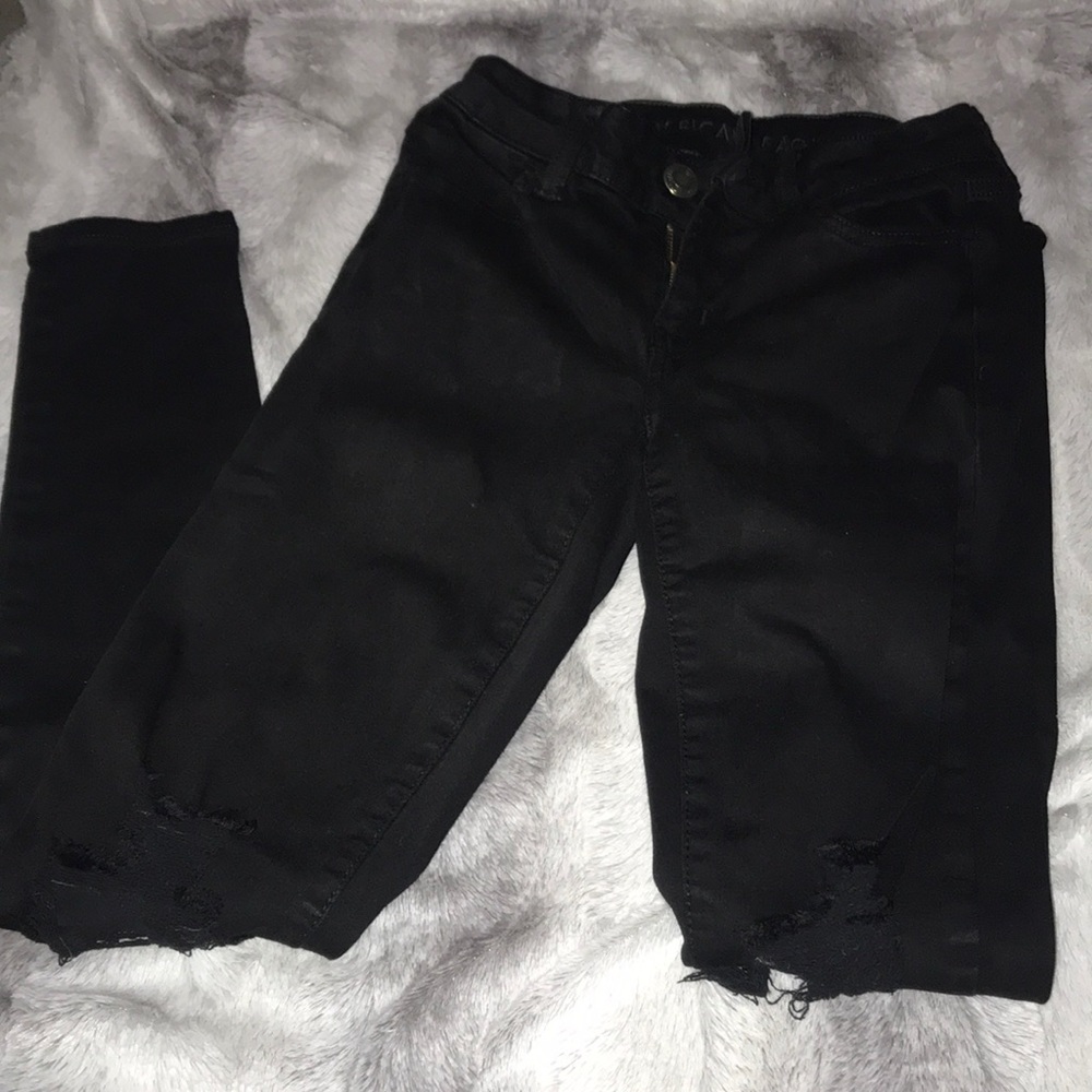Black American Eagle jeans
